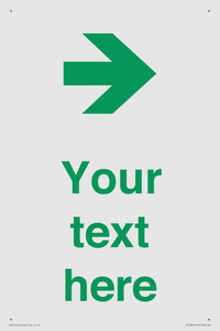 Custom Safe Condition inverse: Green right arrow